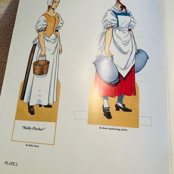 Famous American Women Paper Dolls in Full Color by Tom Tierney - Picture 6 of 15